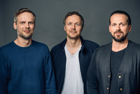 Jung von Matt/Spree baut Führung um: Mathias Richel steigt ein, Sven Rebholz auf, Daniel Adolph aus - vlnr: die neuen JvM/Spree-Chefs Mathias Richel, Till Eckel, Sven Rebholz (Foto: JvM)