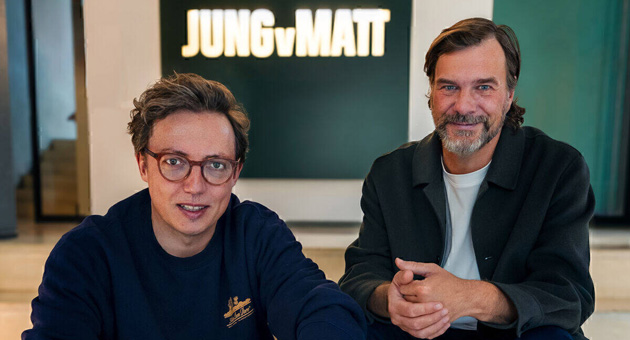 Jung von Matt richtet Award-Strategie neu aus - (v.l.) Thomas Heyen, Managing Director JvM Hamburg, und Jan Harbeck, Managing Director JvM Spree, verantworten die neue Award-Strategie – Foto: JvM