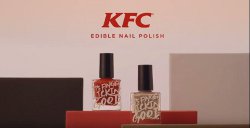 KFC launcht essbaren Nagellack in zwei Geschmacksrichtungen