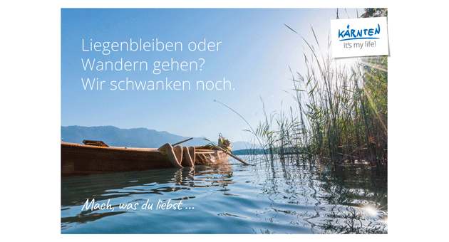 Saint Elmo’s Tourism Kreativ-Pitch-Gewinn und Auszeichnung - Für Saint Elmo’s Tourism läuft es: Neben dem Etat-Gewinn von Kärnten Werbung bekommt die Agentur auch eine Auszeichnung für die Sommerkampagne 2023 – Foto: Saint Elmo’s