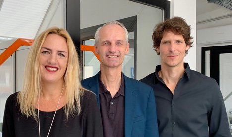 Das neue Fhrungs-Trio von Schoesslers: Prof. Dr. Julia Schssler, Dr. Jochen Kalka (m.) und Tim Brandt (Foto: Schoesslers)