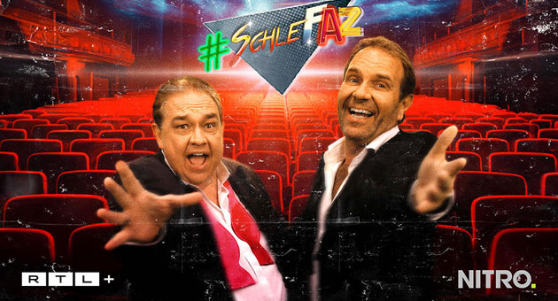 Tele5-Kultserie #SchleFaZ meldet sich als RTL-Format zurück - Die Kultserie #SchleFaZ mit Oliver Kalkhofe und Peter Rütten wird ab 2024 auf RTL Nitro und RTL+ gezeigt – Foto: RTL