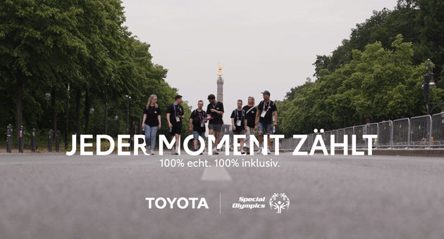Screenshot aus der 15-Minuten-Dokumentation Jeder Moment zhlt. 100 % inklusiv, 100 % echt. von The&Partnership fr Toyota Deutschland - Foto: The&Partnership