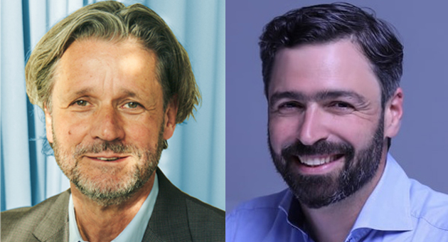 Süddeutscher Verlag positioniert Eventgeschäft neu - Treiben den Umbau des B2B-Event-Geschäfts beim Süddeutschen Verlags viran: Manager Karl Ulrich (Süddeutscher Verlag) und Moritz Warth (u. a. Ultima Media Germany) (v.l.) - Foto: Julian Baumann/Christina Bulka