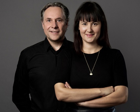Die Verleger Myriam Karsch und Florian Boitin (re.) starten die Marke 'Sports Illustrated' auf dem deutschen Markt -Foto: Kouneli
