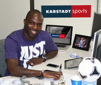 Karstadt sports wechselt Hans Sarpei ein -
