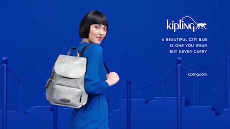 DDB & Tribal Worldwide Amsterdam realisiert erste globale Kampagne für die Taschen-Marke Kipling - (Foto: Kipling)