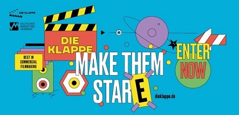 Die Klappe 2022: Neuer Look und neue Kategorien - Das Motto der Klappe 2022 lautet 'Make them stare' - Abb.: Die Klappe/DMV