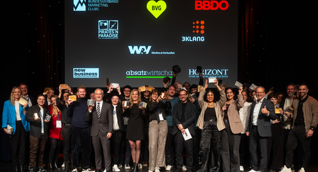 Heimat\TBWA und Czar dominierten die Klappe 2023 - Alle Gewinner der Klappe 2023 - Foto: Bundesverband Marketing Clubs