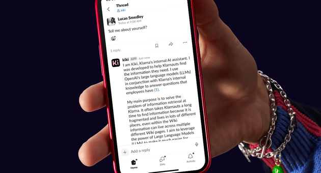 Wie Klarna mit Hilfe von KI und brutaler Effizienz schwarze Zahlen schreibt - Klarnas ganzer Stolz, der KI-Assistent, hat bislang 700 Mitarbeitenden den Job gekostet - Foto: Klarna