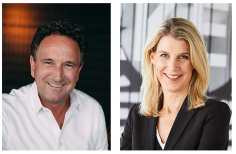 The Best Agency: cherrypicker lässt Kundenjury die besten Agenturen wählen - Initiator Oliver Klein und Jury-Vorsitzende Susan Schramm, CMO von McDonald´s (Fotos: cherrypicker/McDonald´s)