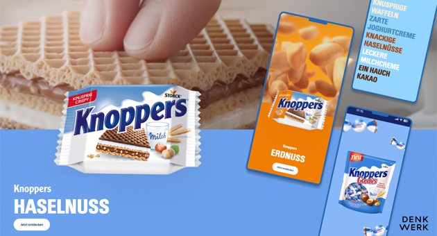 Denkwerk setzt bei Knoppers Website auf Scollytelling - Denkwerk schlägt beim Relaunch der Koppers-Website neue Seiten auf – Foto: Denkwerk