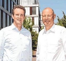 Florian Kranefu (links) folgt an der Firmenspitze auf Bjrn Jansen