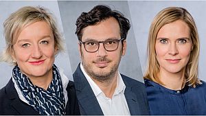 v.l. Sabine Krebs, Birand Bingl und Svenja Siegert ( WDR/Annika Fuwinkel/Klaus Grgen)