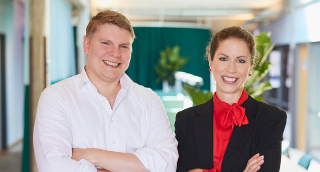 HitchOn-Gründerin startet Influencer-Agentur - Die Gründer von NextGen Innovator Sebastian Niemann und Sarah Kübler (vlnr.) – Foto: Sascha Wysk