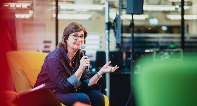 rbb legt Marketing & PR mit Presse & Information zusammen - Tina Kulow leitet die neuegeschaffene rbb-Abteilung "Kommunikation" - Foto: rbb / Carolin Weinkopf