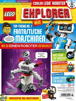 Das neue 'Logo Explorer'-Magazin von Egmont Ehapa bietet Tipps und Anregungen zum Bau eigener 'Lego'-Modelle (Foto: Egmont Ehapa)