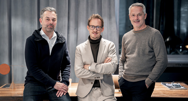 Liganova startet ins Sportbusiness - (v.l.) Sven Müller, Timo Schönauer und Olaf Bauer - Foto: Liganova
