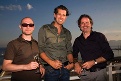 Lukas Lindemann Rosinski ist neues GWA-Mitglied - v.l.: Bernhard Lukas, Arno Lindemann und Bent Rosinsksi