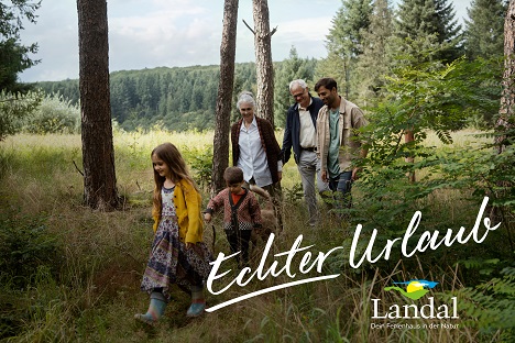 Landal präsentiert sich mit neuer Markenplattform - Die neue Markenplattform 'Echter Urlaub' wurde von Jung von Matt HAVEL entwickelt - Foto: JvM HAVEL