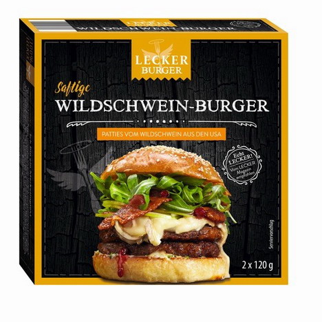 Der 'Lecker'-Burger ist das erste Food-Produkt der Bauer-Zeitschrift (Foto: Bauer)