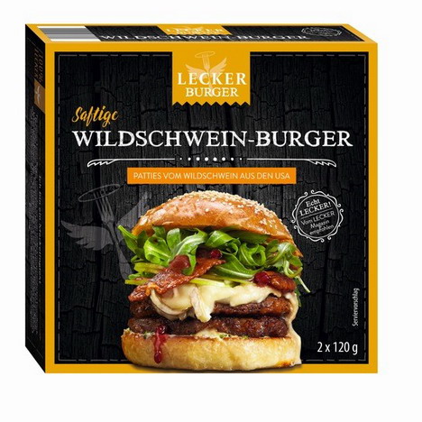'Lecker' launcht eigene Food-Produkte - Der 'Lecker'-Burger ist das erste Food-Produkt der Bauer-Zeitschrift (Foto: Bauer)