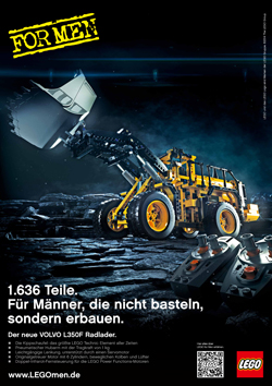 Serviceplan fordert Männer zum Lego-Duell -
