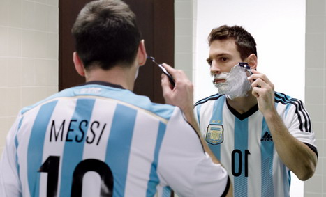 Lionel Messi wirbt für P&G-Marke Gillettes -