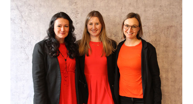 Hettenbach begrüßt zwei neue Gesellschafterinnen - Das neue Führungstrio bei Hettenbach (v.l.): Olla Lorusso, Mara Lienerth und Jasmin Braunauer . Foto: Hettenbach