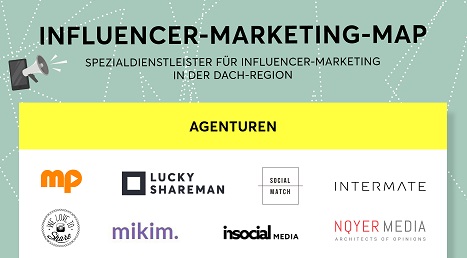 Lucky Shareman verffentlicht Grafik zur Influencer Marketing-Landschaft in DACH (Foto: Lucky Shareman)