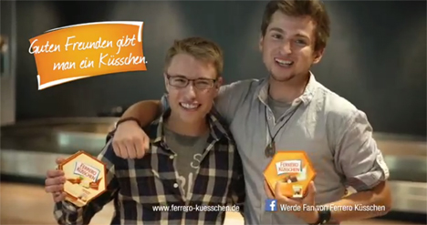 M&C Saatchi inszeniert Ferrero Küsschen-Freundschaftsmomente fürs TV -