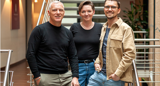 Das neue GF-Trio bei WESTPRESS:(vlnr): Stephan Madel, Yvonne Heinrichs und Simon Zicholl - Foto Westpress