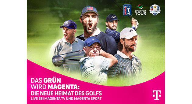 MagentaTV sichert sich umfangreiche Golf-Rechte -