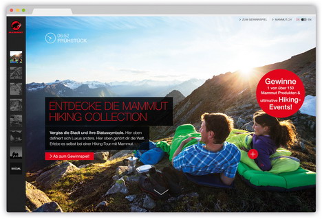Kampagne für Outdoor: webguerillas und Mammut werben für "Ultimate" -