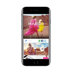 Mango schafft mit Shazam digitale PoS-Erlebnisse - Kunden können mit Shazam In-Store bei Einkaufen ihre Musik selbst auswählen (Foto: Mood Media)