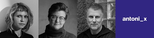 antoni_x hat zum Jahresstart mehrere Neukunden im Gepäck - Die Führungsmannschaft von antoni_x v. l.: Viktoria Marx (Creative Director), Juliane Krause-Akelbein (Creative Strategy Director), Sven Dörrenbächer (Managing Partner). (Foto: antoni)