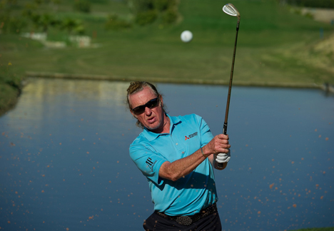 Golfsport: Sonnenbrillenhersteller Maui Jim ist Partner der 'BMW International Open' - Golf-Profi Miguel Angel Jimenez ist Maui Jim-Markenbotschafter (Foto:Maui Jim)