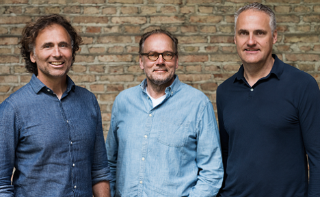 Joachim Hellinger, Thomas Witt und Stefan Mauerer (v.l.) bilden knftig ein GF-Trio bei Moving Adventures Medien (Foto: Moving Adventures Medien)