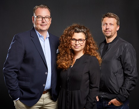 Dirk Gbel, Sabine Blow und Christian Bihn (v.l.) bilden das neue Fhrungs-Trio bei McCANN in Dsseldorf. - Foto: McCANN