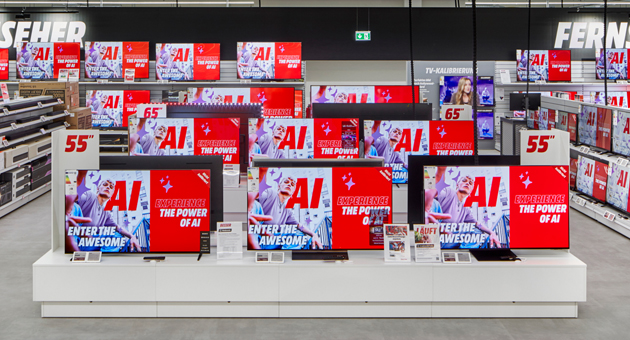 MediaMarktSaturn steigt jetzt auch ins InStoreAds-Geschäft ein - MediaMarktSaturn will das Werbepotenzial in der Fläche europaweit monetarisieren - Foto: MediaMarktSaturn