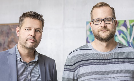 (v.l.) Guido van de Lageweg und Marc Schlegel (Foto: Medienfabrik)