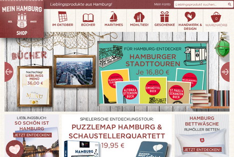 'Hamburger Abendblatt' startet Online-Shop mit Hamburg-Devotionalien -