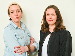 Anna Pramilla Meissner und Marisa Ingwersen (v.l.) heuern bei Demodern an - Foto: Demodern