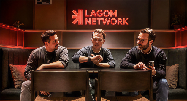 Ex-Serviceplan-Manager starten das Lagom Network - Von links: Torben Melzig, Emanuel Dennis und Tim Michelsen bilden das Führungsteam von Lagom Network – Foto: Lagom Network