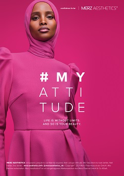 Merz Aesthetics startet '#MyAttitude'-Kampagne - Merz Aesthetics setzt sich mit der Kampagne '#MyAttitude' für Diversität ein – Foto: Merz Aesthetics
