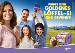 Milka und BrawandRieken gehen mit Jana Ina und Giovanni auf Eier-Suche - Jana Ina und Giovanni sind die neuen Milka-Markenbotschafter (Foto: BrawandRieken)