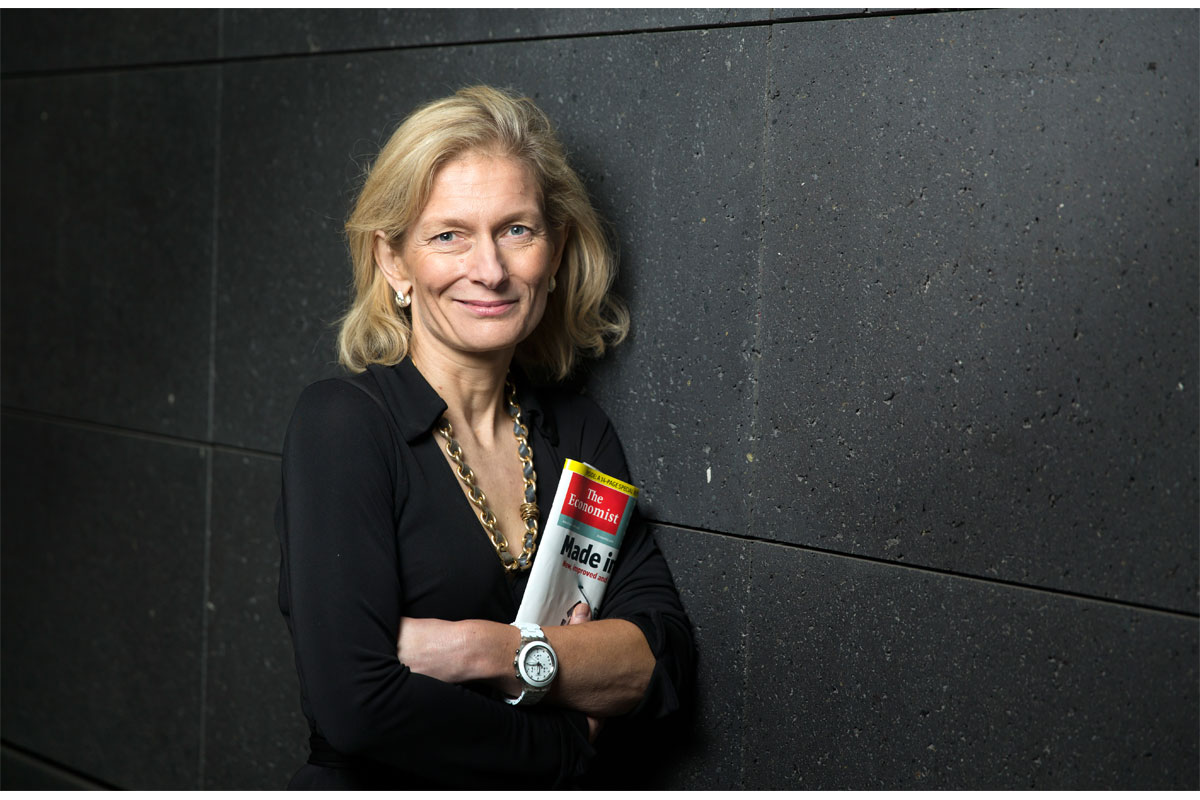 Economist Group: Umsatz gesunken, operatives Ergebnis gewachsen - Economist-Chefredakteurin Zanny Minton Beddoes - Foto: Thomas Koehler, photothek