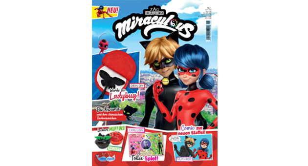 Blue Ocean erweitert Portfolio um Superhelden-Titel - Blue Ocean übernimmt das Magazin 'Miraculous' vom Panini Verlag – Foto: Blue Ocean