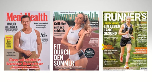 Motor Presse Hamburg kommt unter Schutzschirm - Die Motor Presse Hamburg gibt die Gesundheits- und Fitness-Zeitschriften Men’s Health, Women’s Health und Runner’s World heraus - Foto: Motor Presse Hamburg