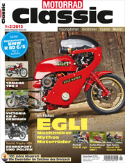 'Motorrad Classic' erscheint ab 2015 zehnmal -